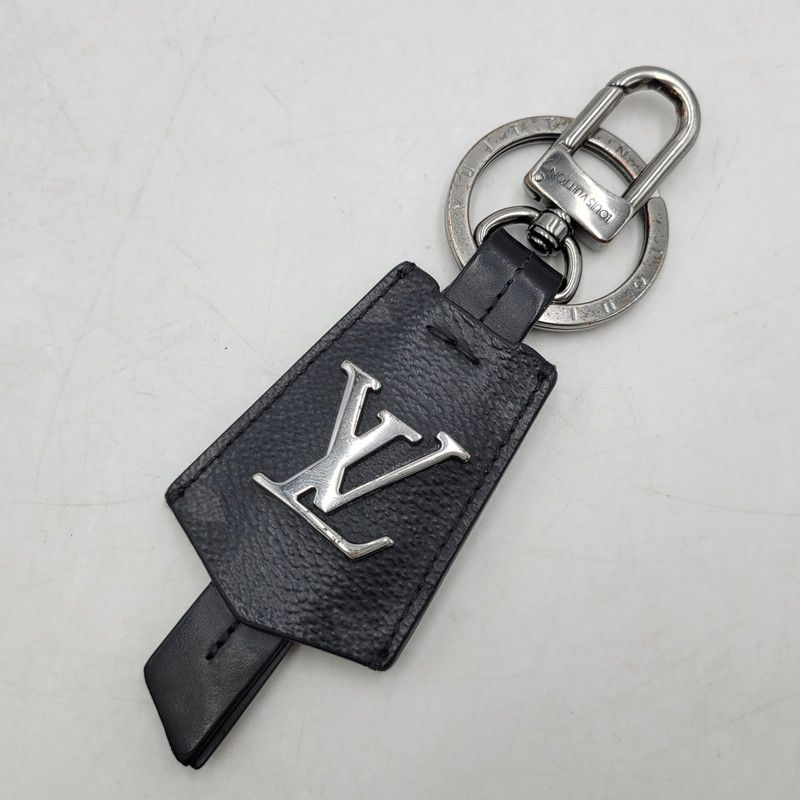 品 LOUIS VUITTON ルイ ヴィトン M 63620 モノグラム エクリプス ポルトクレ クロッシュ クレ バッグチャーム キーホルダー 179-251113-ya-17-izu