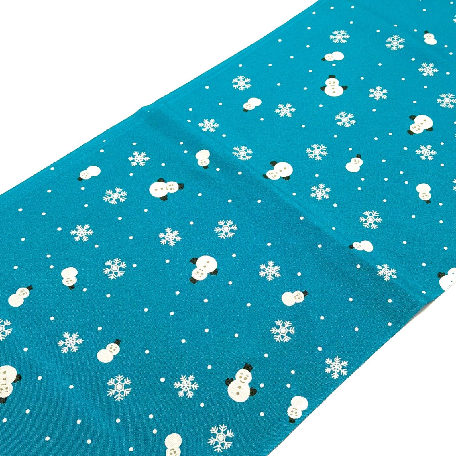 帯揚げ 衿秀 雪だるまに雪の結晶 0031