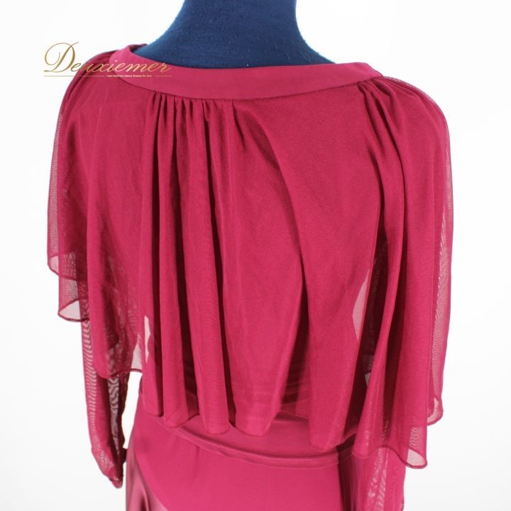 社交ダンス 衣装 スタンダード 上下セット ツーピース パーティ衣装