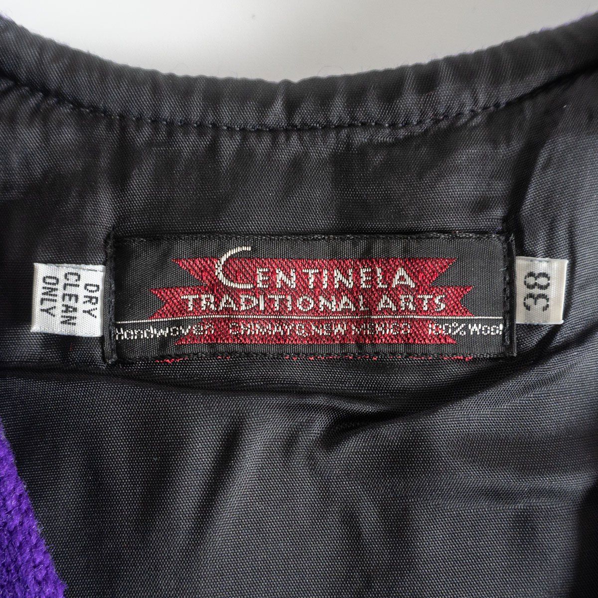 CENTINELA TRADITION ARTS チマヨベスト CENTINELA センチネラ チマヨベスト 38サイズ スクエア(ロング)タイプ