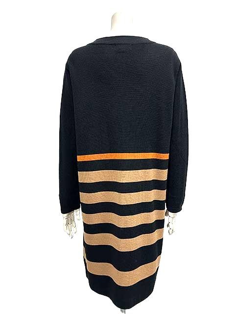 SONIA RYKIEL Collection ソニアリキエル ニットワンピース レディース ブラック Lサイズ 11号 秋冬＿S 23＿セルモアから ＿s-0726-r 23