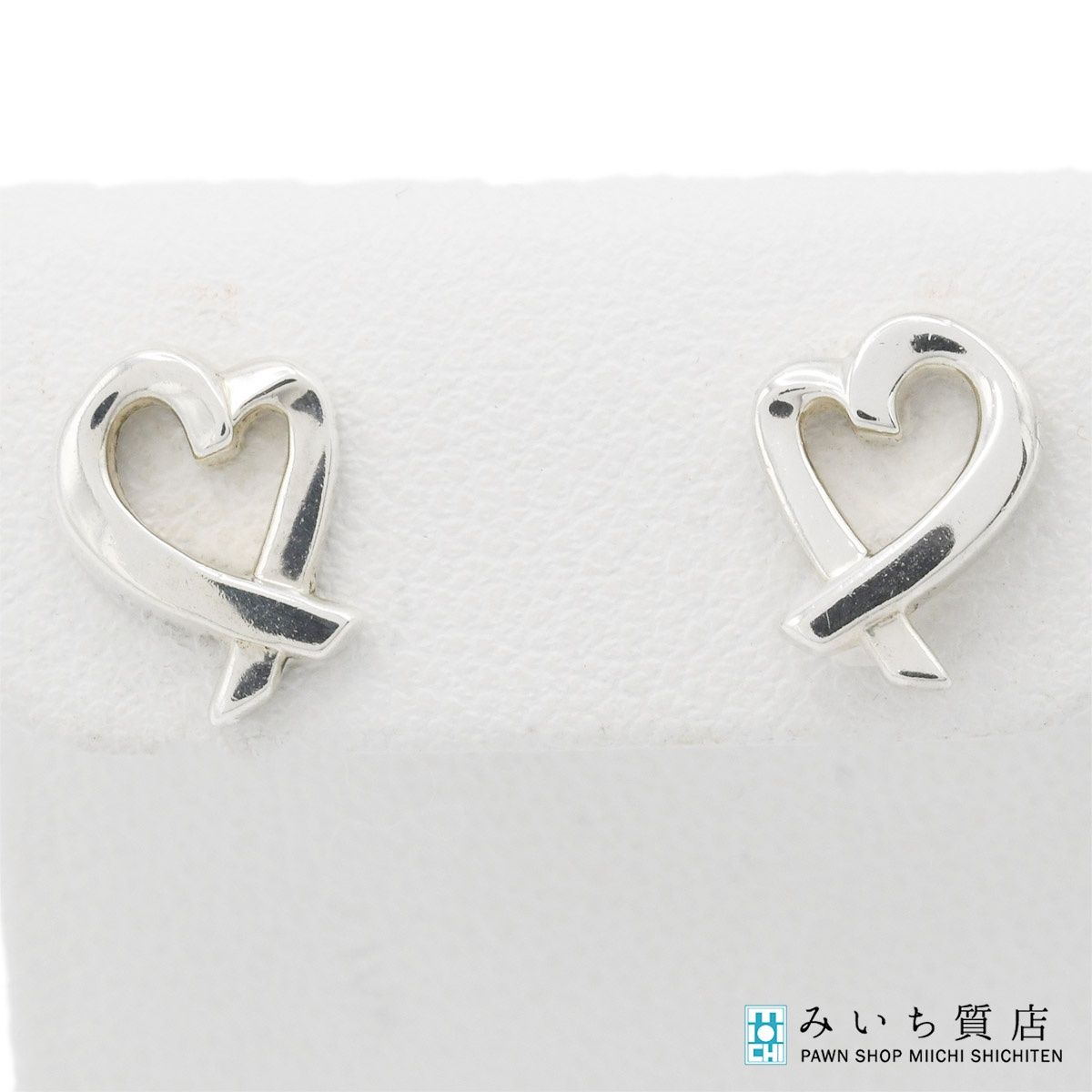 TIFFANY&Co. ティファニー ラビングハート ピアス パロマ ピカソ 925 シルバー 約1.5g H14800