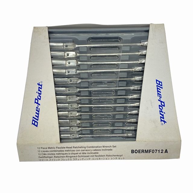セット BLUE POINT ブルーポイント ラチェッティングコンビネーションレンチ12本セット BOERMF0712A Snap-on 114481114481