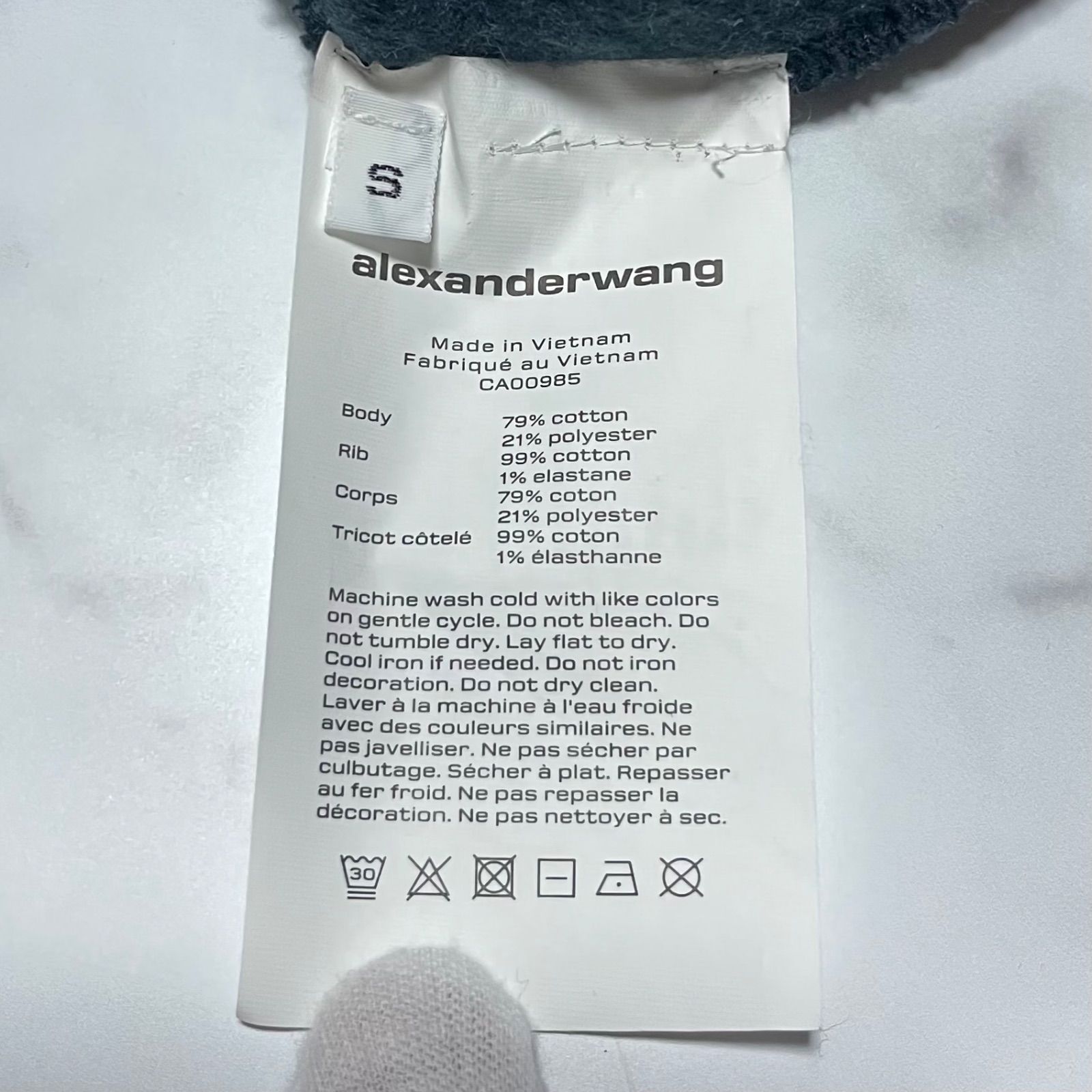 アレキサンダーワン Alexander Wang alexanderwang ループタイ 刺繍 