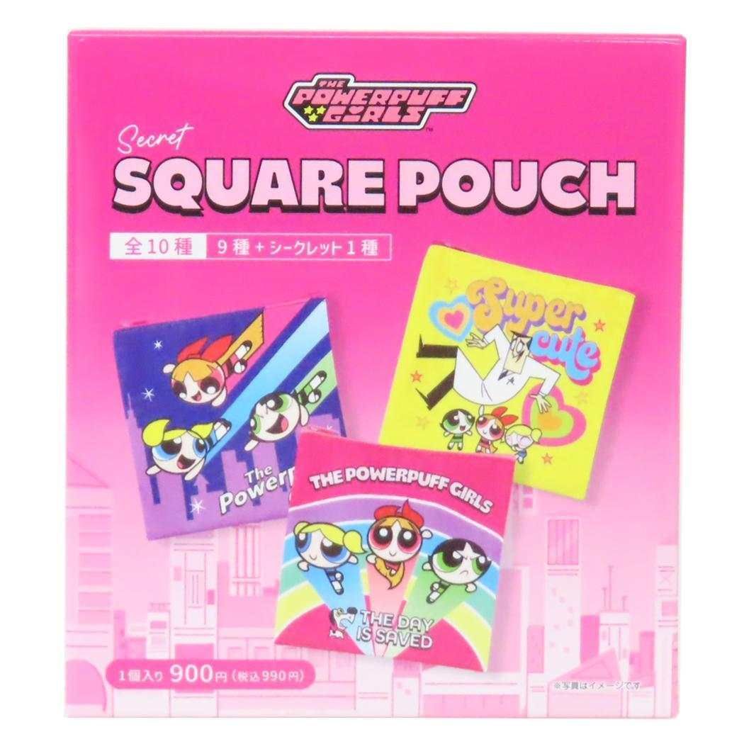 パワーパフガールズ ミニポーチ シークレットスクエアポーチ 全10種 10個入セット ティーズファクトリー 雑貨 まとめ買い キャラクター グッズ