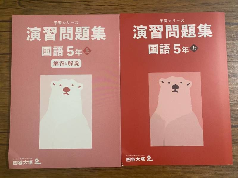 四谷大塚 予習シリーズ 演習問題集 国語 5年上 - メルカリ