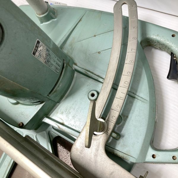 ブレーキ付 日立電気丸のこ