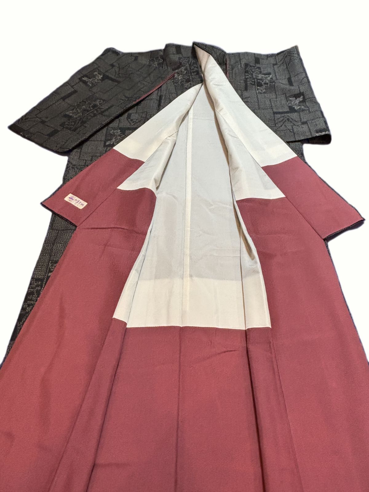 やまと真綿紬 袷きもの