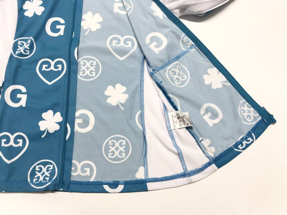 総柄プリントパーカー