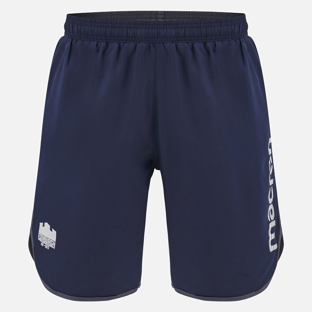 マクロン ラグビー エディンバラ 2025 2026 スイム ショーツ 水着 紺 ネイビー グレー 灰色 公式モデル 日本未発売