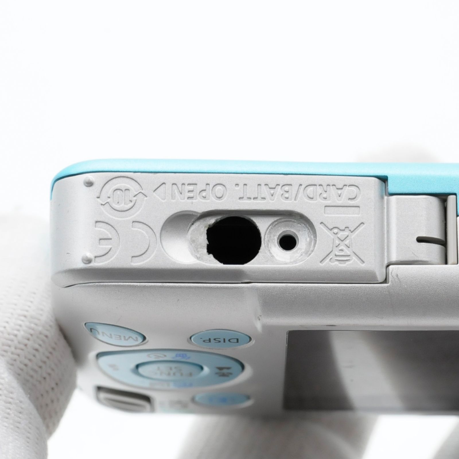 Canon キャノン IXY DIGITAL 110 IS ブルー デジタルカメラ 動作良好