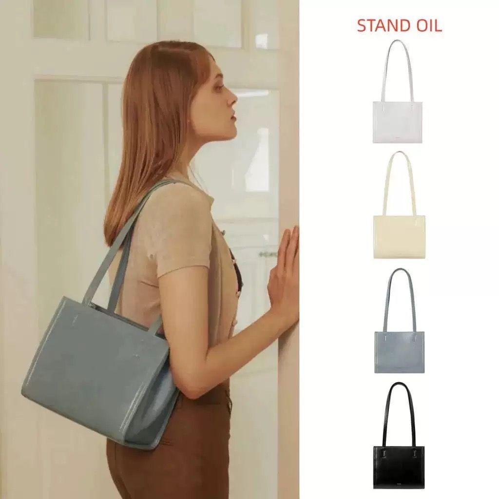 · 3色選択 STANDOIL スタンドオイル ショルダーバッグ Oblong Bag Mini バッグ 韓国ファッション レディース