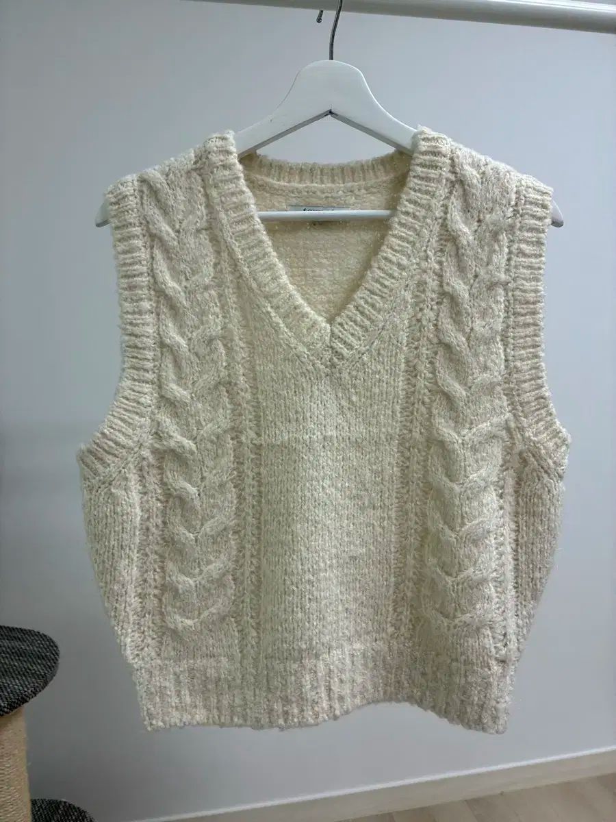  タナット ウール ケーブル ニット ベスト ベスト ジレ ベスト ジレ ビスチェ