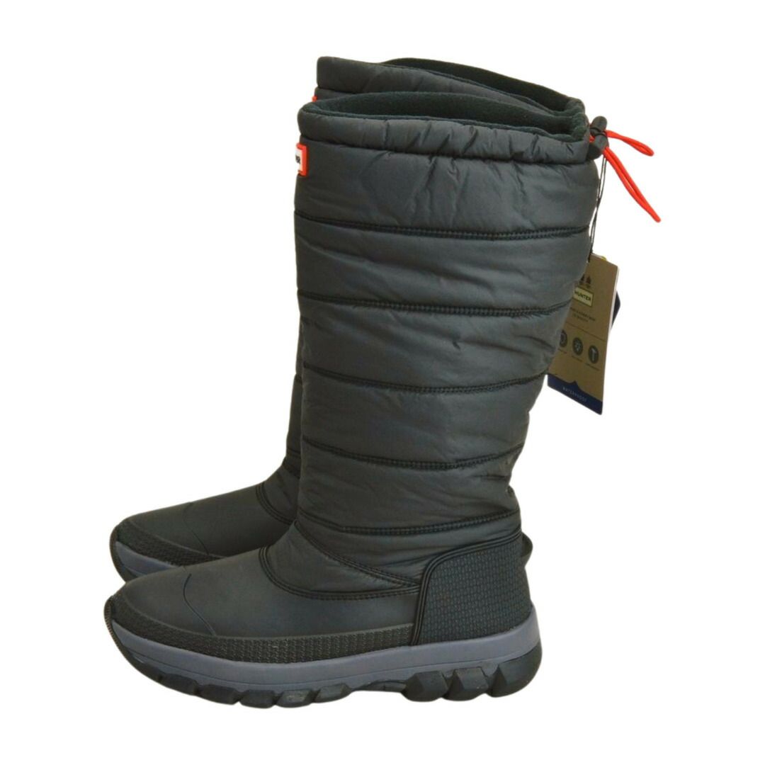 ハンター HUNTER スノーブーツ 長靴 W ORG SNOW BOOT TALL UK 5 US 7 EU ブラック レディース F-