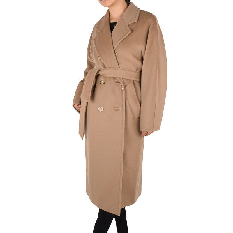 Max Mara マックス マーラ MADAME ロング アイコン コート レディース イタリア 101801 ベルテッドコート ロング マダム アイコンコート