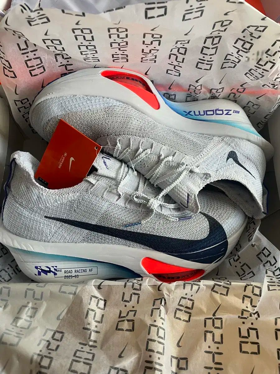 310mm ナイキ エアズーム アルファフライ ネクスト%3 フットボール グレー ゴースト ランニング