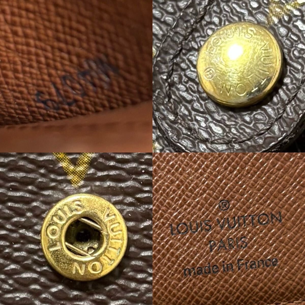 o14 ポルトフォイユヴィエノワ モノグラム ルイヴィトン がま口財布 二