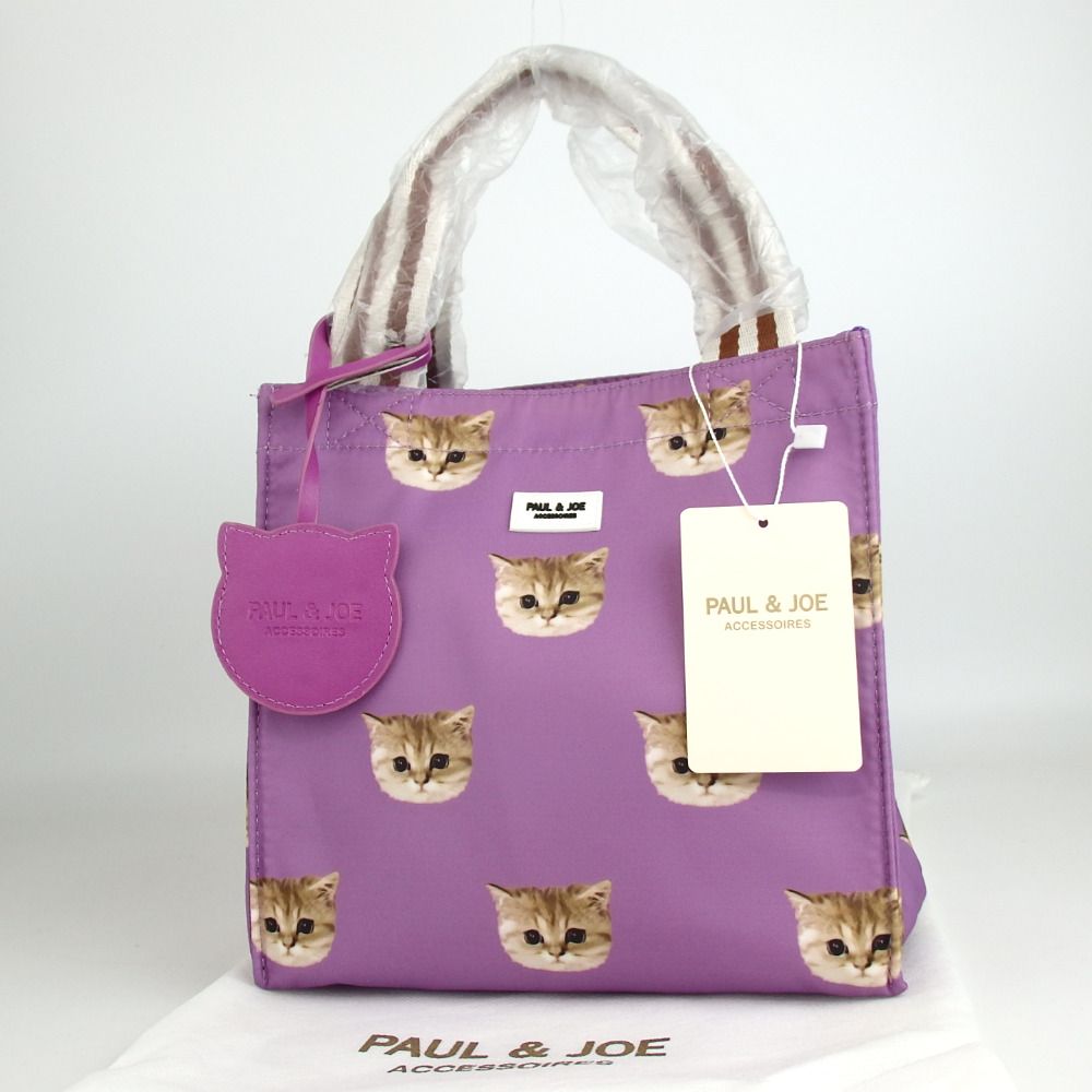 Paul&joe accessoires ポールアンドジョー 猫 トートバッグ PAUL