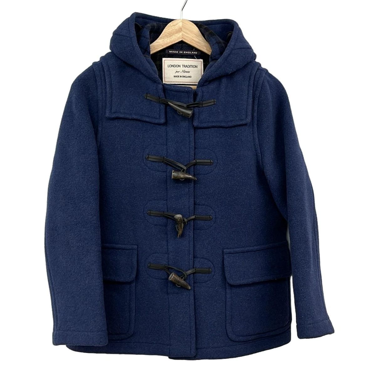 LONDON TRADITION ロンドントラディション コート 34 ネイビー 英国製  