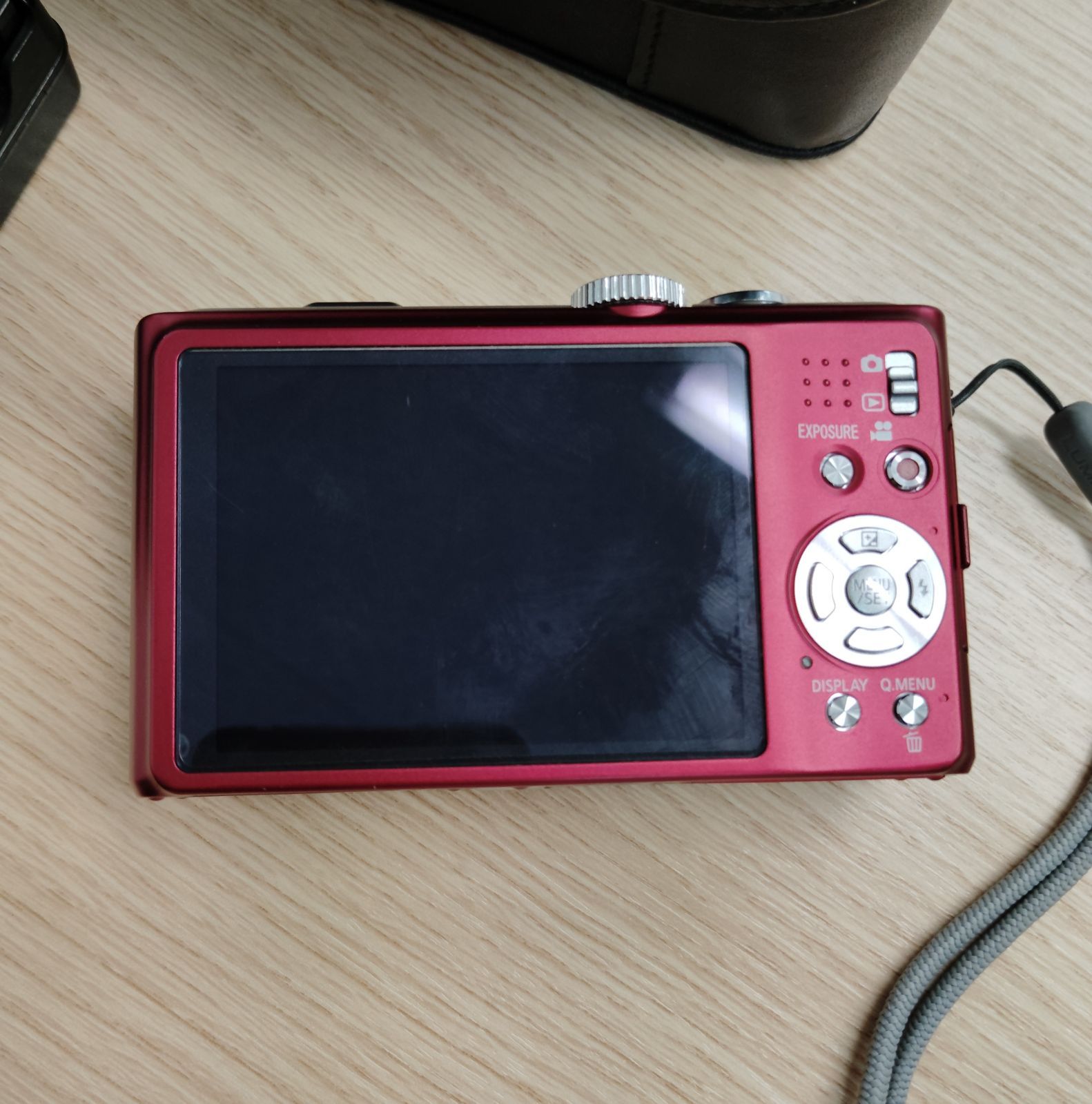 カバー付き ワインレッド