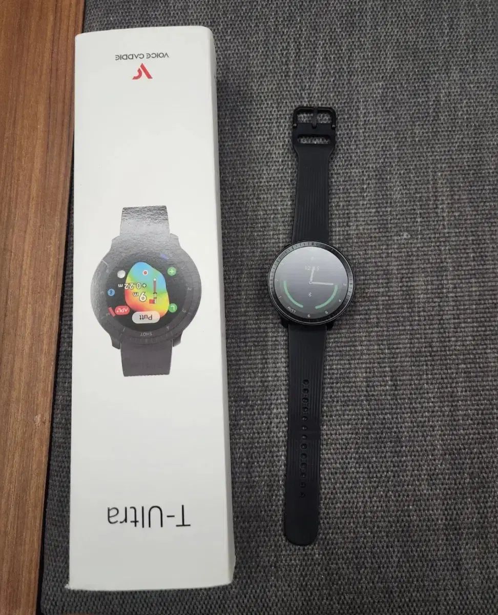 ボイスキャディ T Ultra ブラック ゴルフウォッチ