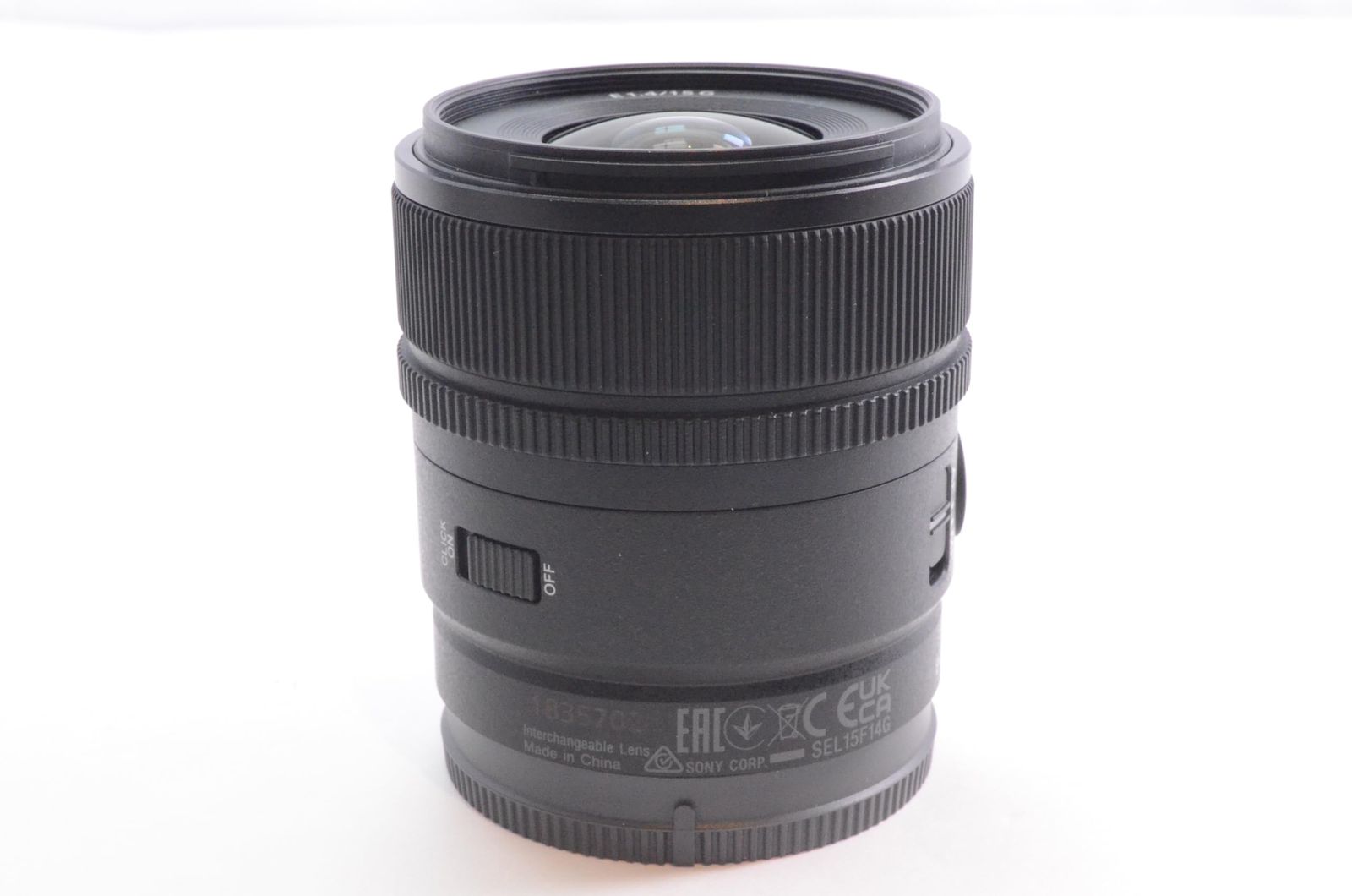 【美品】SONY SEL15F14G 広角単焦点レンズ（即決おまけ付き） APS-C向け超広角レンズが3モデル登場 「SELP1020G」「SEL15F14G