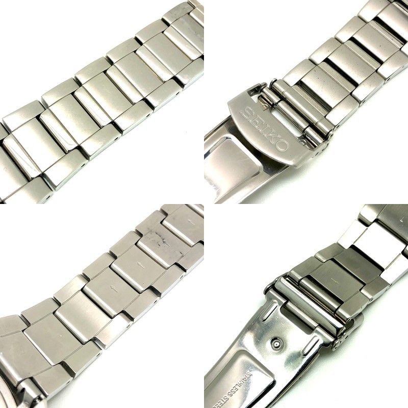 SEIKO 5 SPORTS 腕時計 日本製 海外モデル 自動巻き ブラック文字盤  