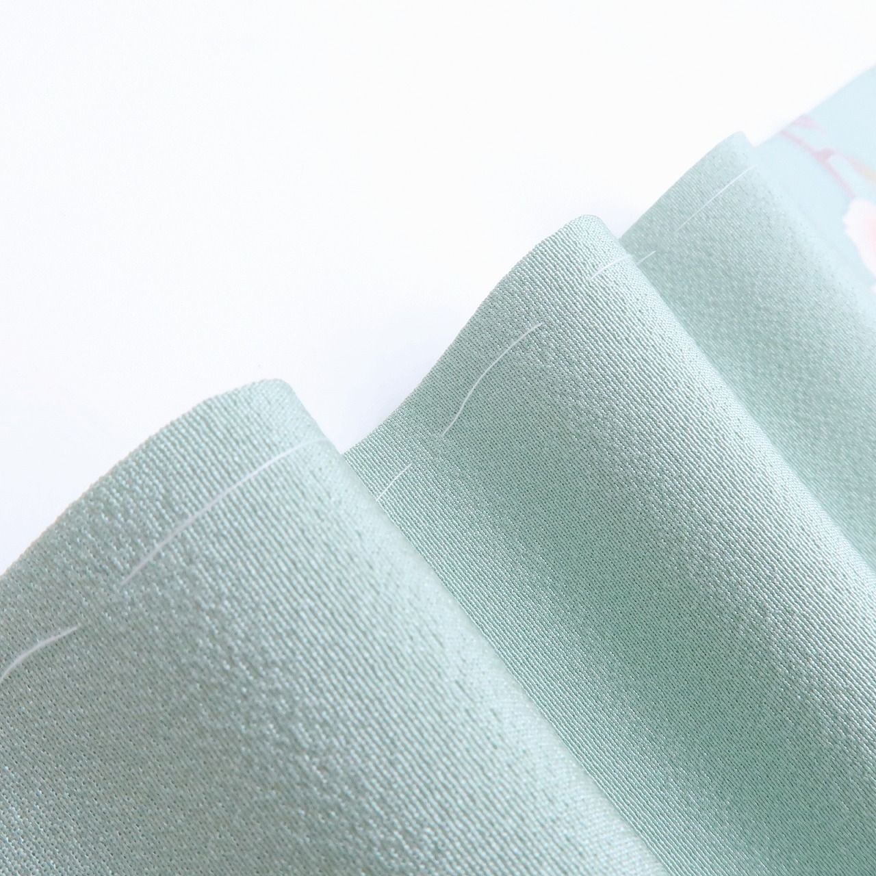 百華 Y 3995 正絹 仕付け糸付 胡蝶蘭 桜 桔梗 訪問着 着物