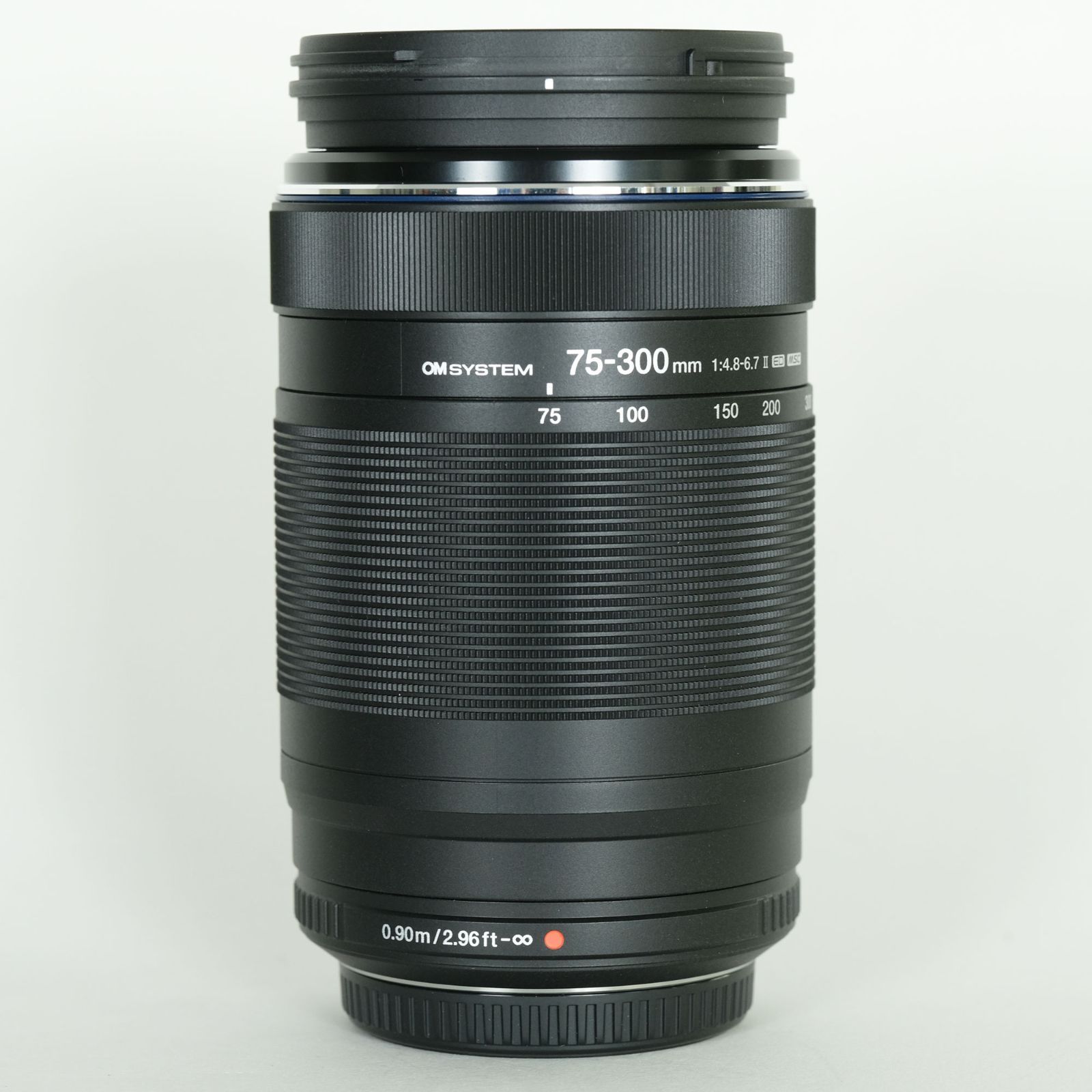 フィルター フード付 OM SYSTEM M.ZUIKO DIGITAL ED 75-300mm F4.8-6.7 II マイクロフォーサーズマウント