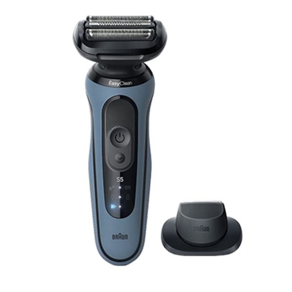 楠本質店 元住吉 ブラウン BRAUN 密着シリーズ5 充電式シェーバー 52-A1200s アズールブルー