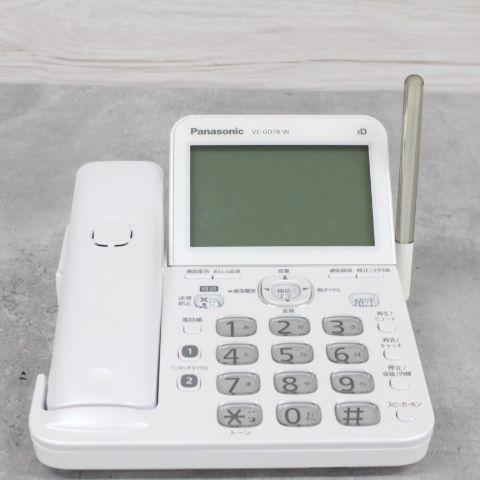 行董 Panasonic パナソニック コードレス親子電話機 子機 VE GD 78 N KX FD 353 W
