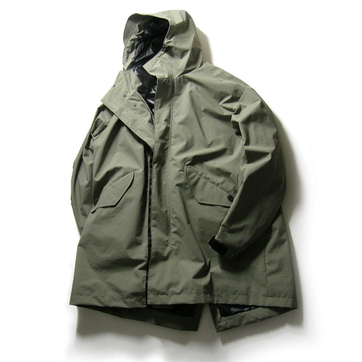 phenix × WINDSTOPPER プロダクト by GORE‑TEX LABS プラスフェニックス × ウィンドストッパー ゴアテックス ダウンライナー付き M-51 モッズコート | 秋冬