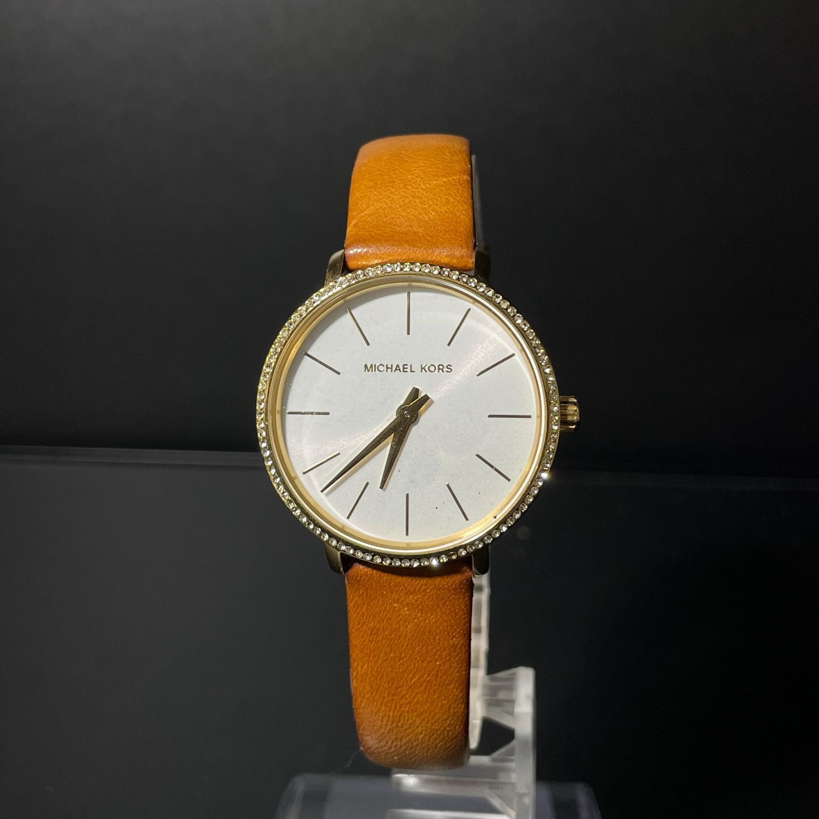 マイケルコース クォーツ レディース時計 ラインストーン 不動 B25101666