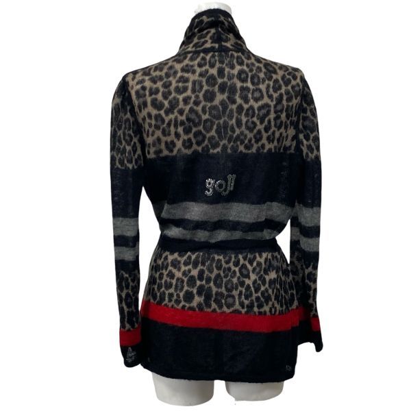 ◇ イタリヤ 伊太利屋 ロングニットカーディガン コーディガン