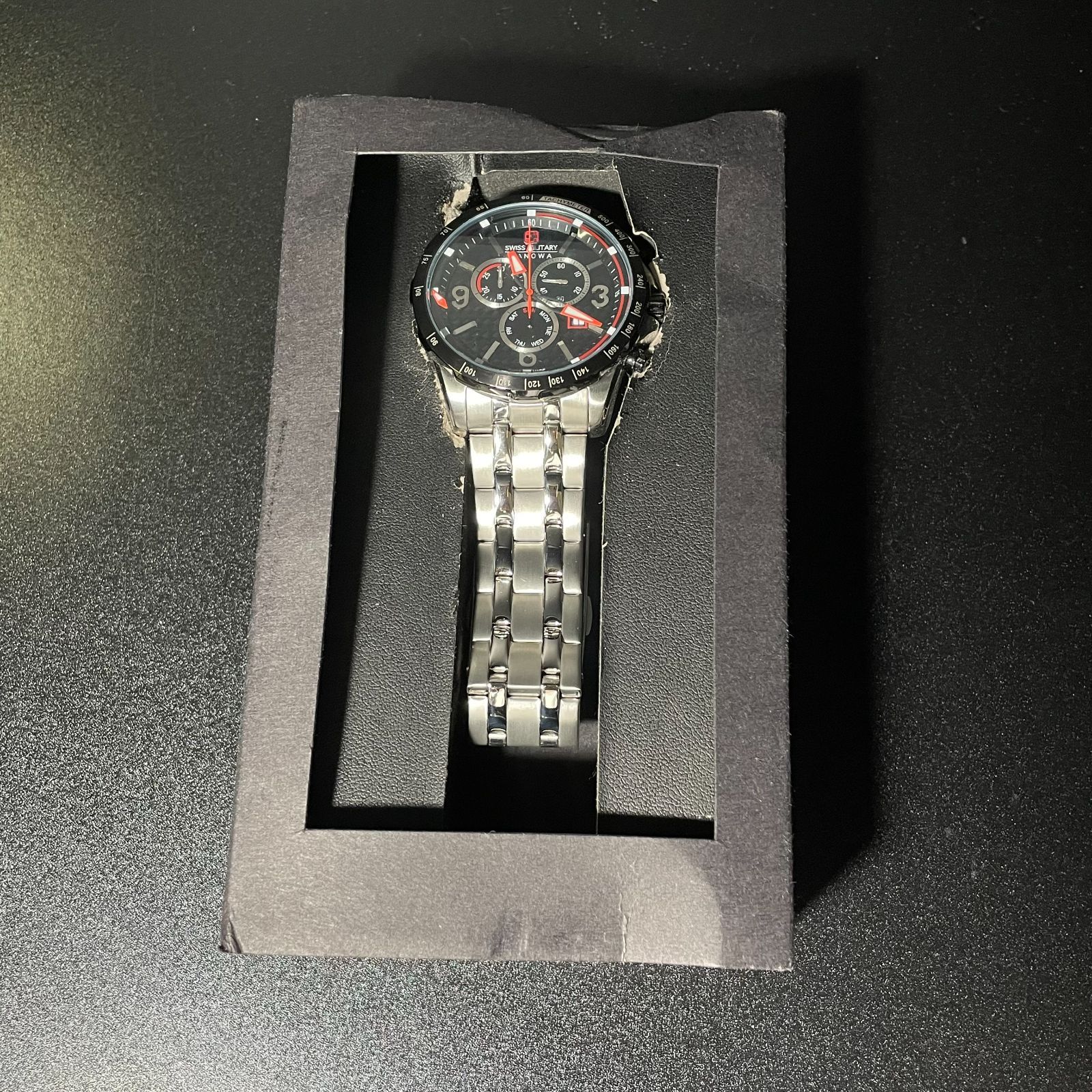 スイスミニタリー クォーツ 時計