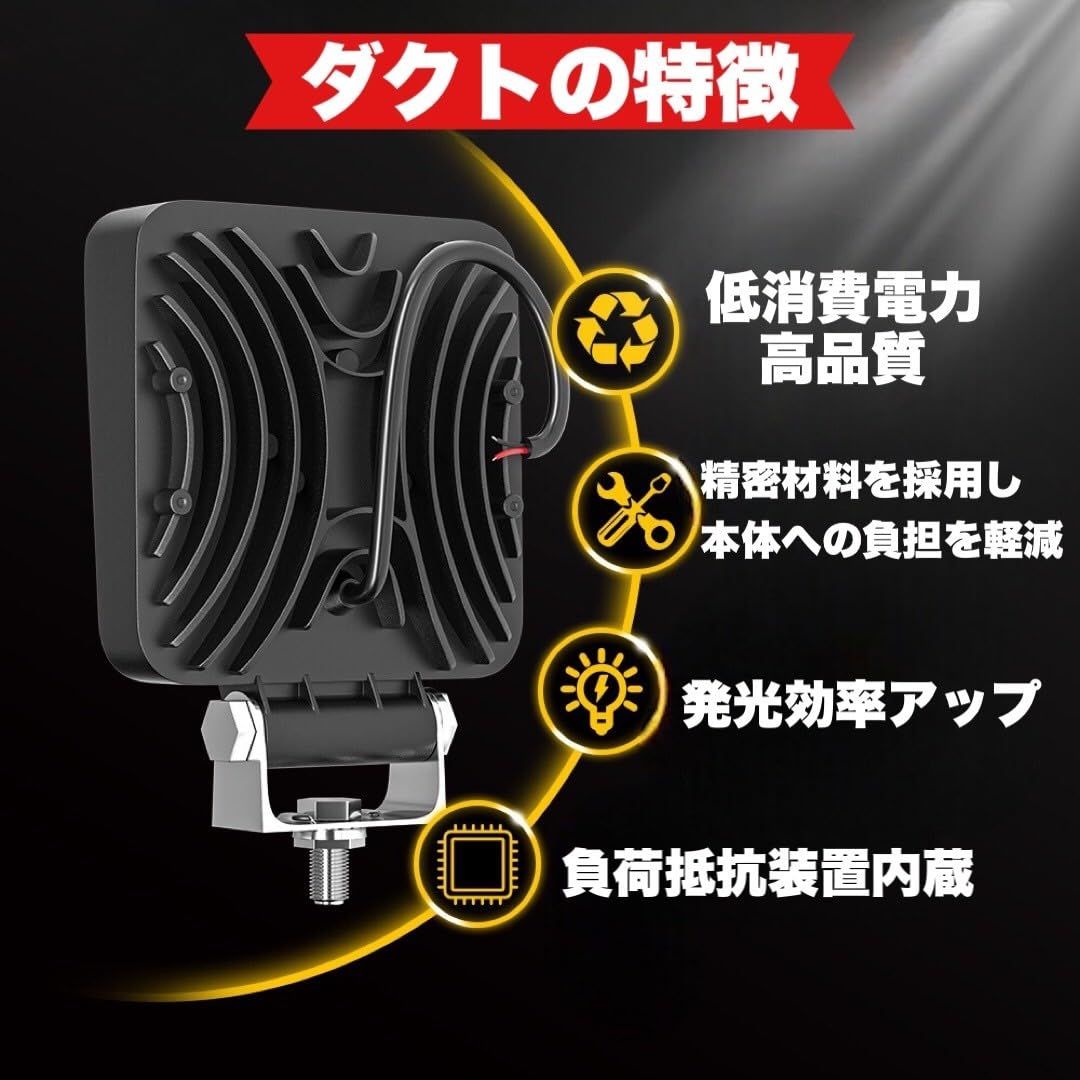 き*ら様 jkラングラー ワークライト2個ステー2個 jkラングラー ワーク