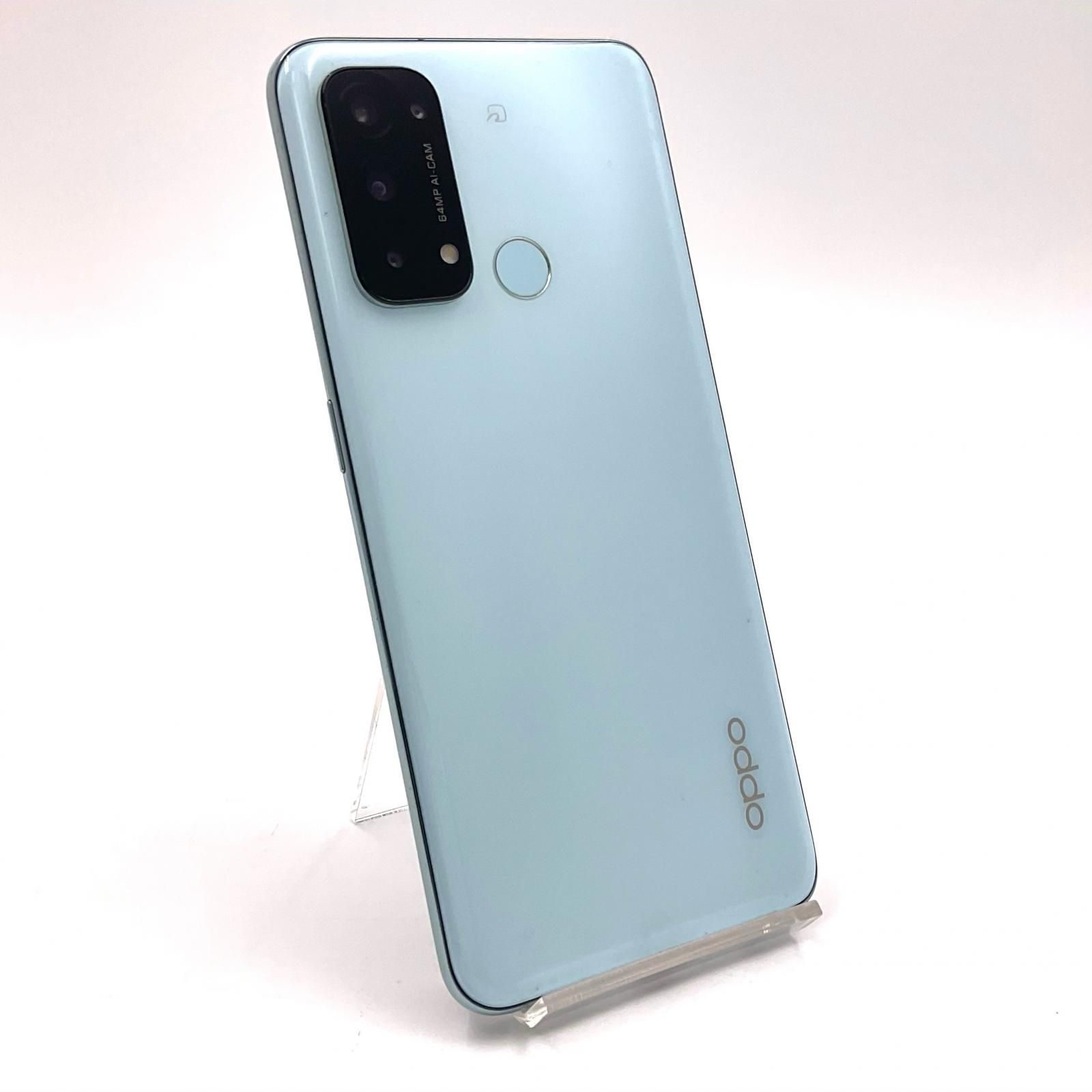 OPPO Reno5A アイスブルー 本体 SIMフリー SIMフリー OPPO Reno5 A アイスブルー [Model:A1030P][6GB/128GB