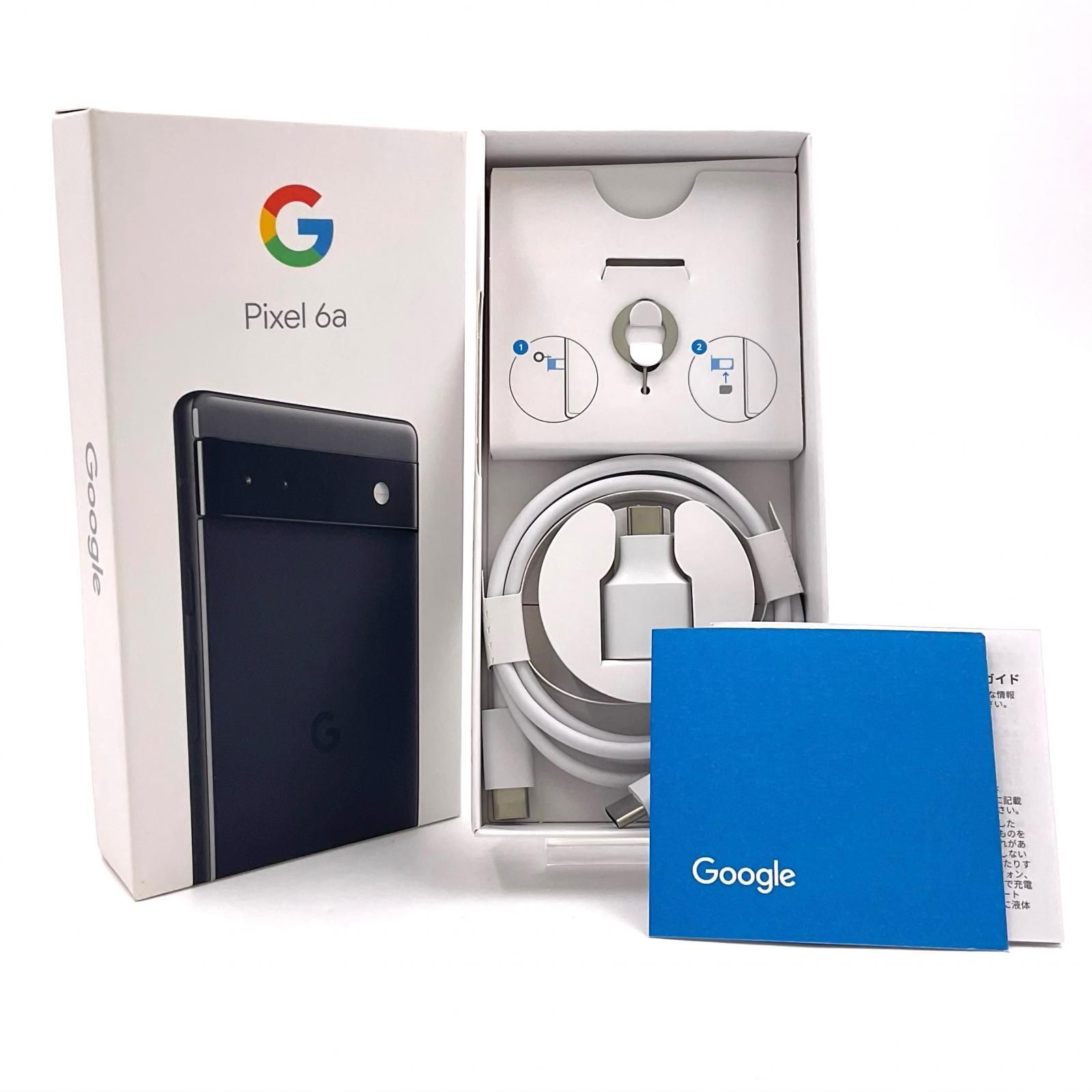 スマートフォン・携帯電話 Google Pixel 6a グレー 箱付き