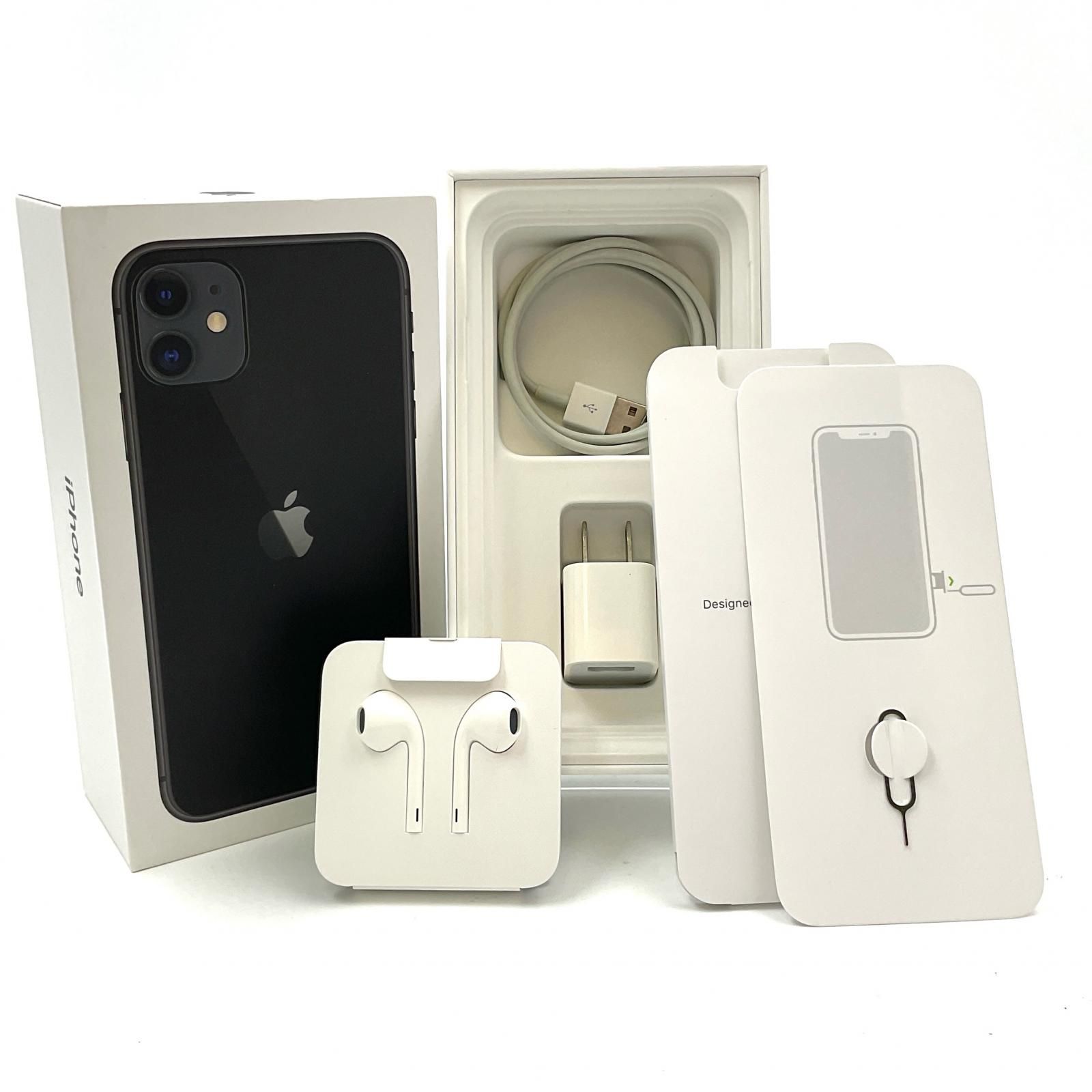 iPhone 11 128GB オファー ブラック Softbank 白ロム 動作確認済 72