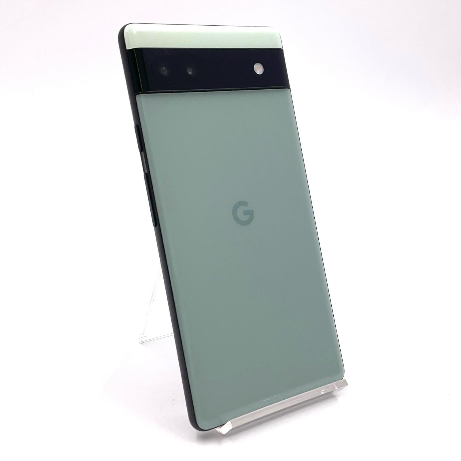 Google Pixel 6a 128GB Sage au GB17L 配送 白ロム 動作確認済