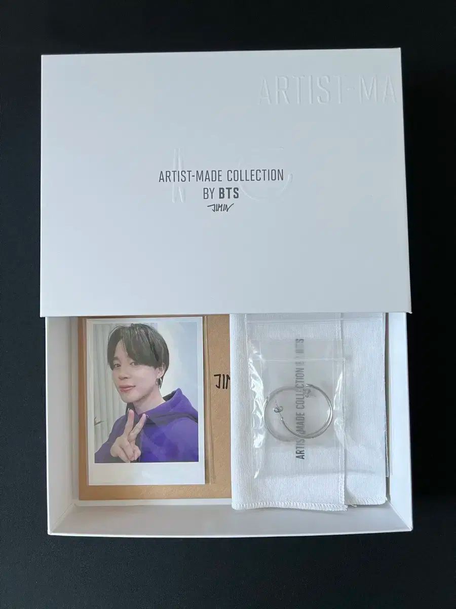 トレカ付き フルセット ジミン イヤリング アーティストメイド