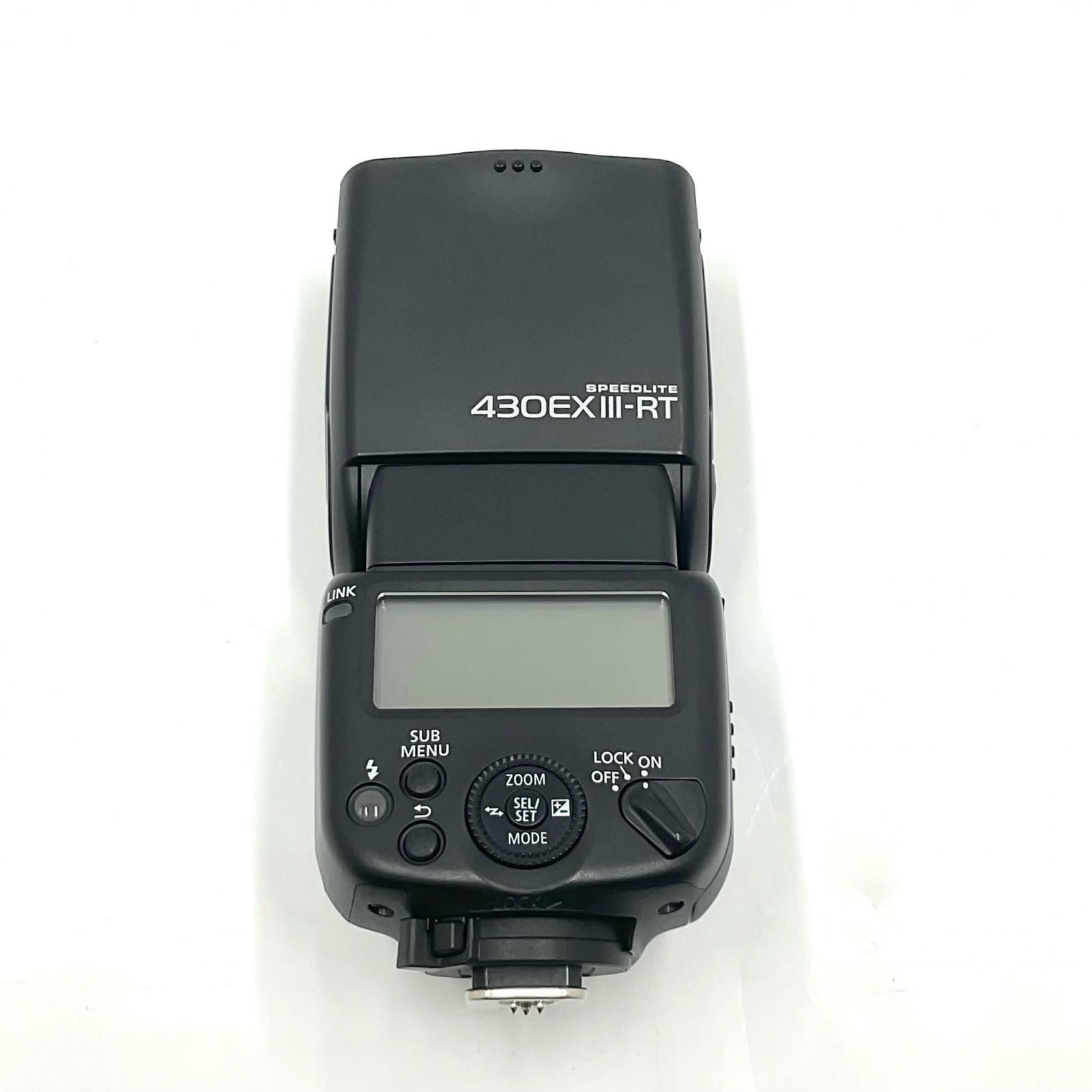 全額返金保証 最速発送 Canon スピードライト 430EX III-RT 動作 済