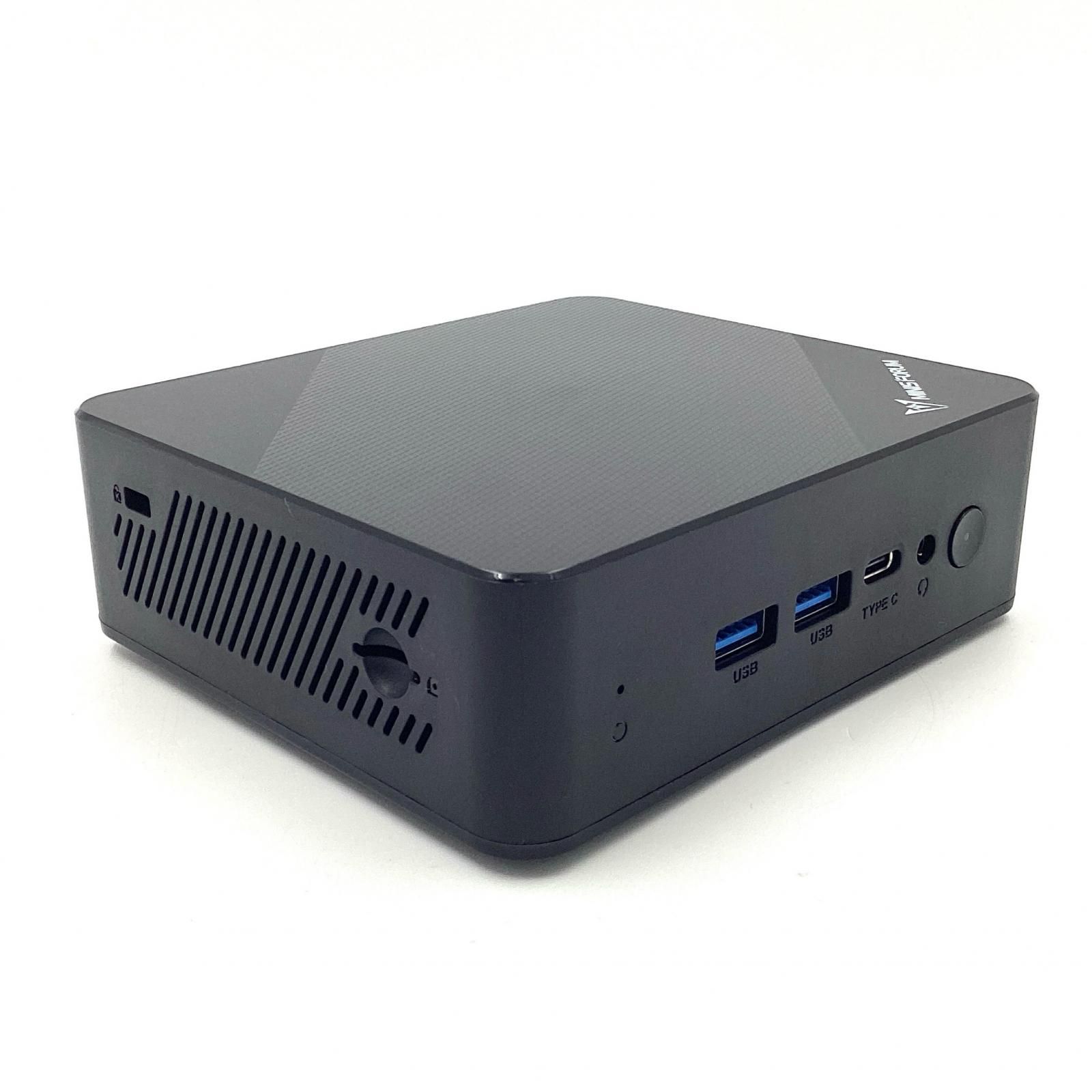 MINISFORUM Desk Mini Series UN100P Intel R N100 8GB M.2 SSD 256GB 動作 済 全額返金保証 最速発送