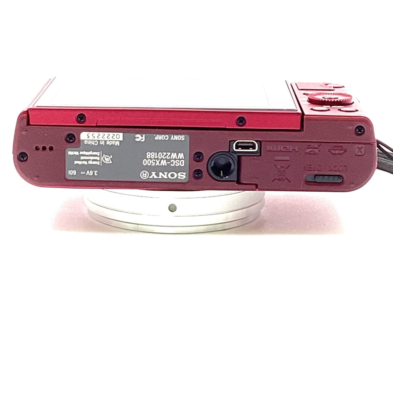 【極美品・返品保証】SONY Cyber-shot DSC-W380 レッド 極美品・返品保証】SONY Cyber-shot DSC-W380 レッド 極美品・返品保証】