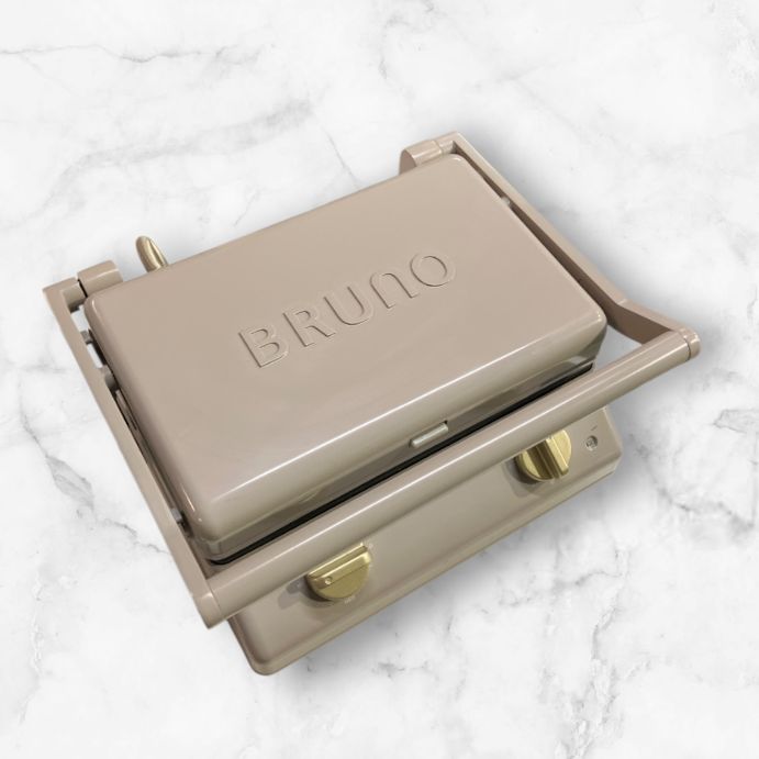 BRUNO グリルサンドメーカー ダブル グレージュ 【e6e49637】 - メルカリ