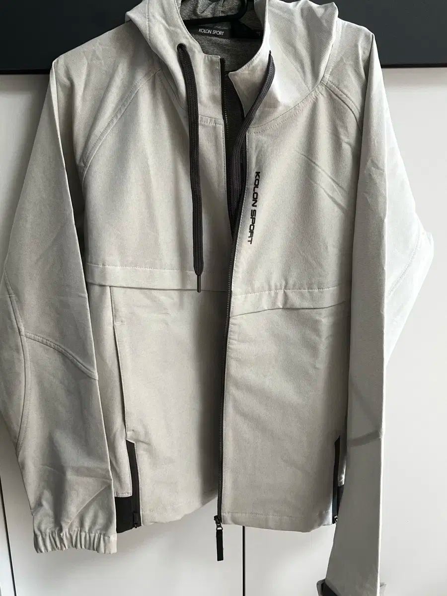 コーロンスポーツ フード ウィンドブレーカー トレーナー ジャージセットアップ トップス110 ボトムス100