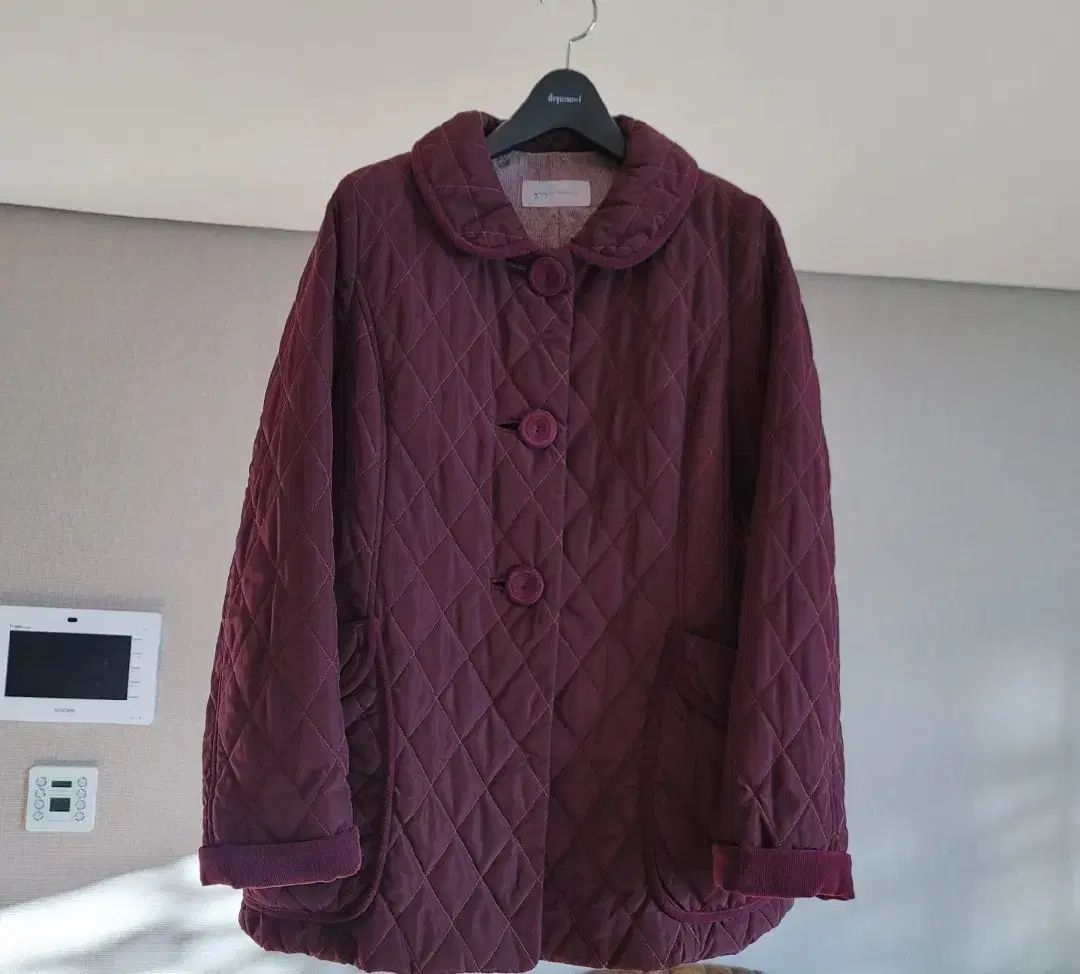 ギビー キルティング バーガンディ