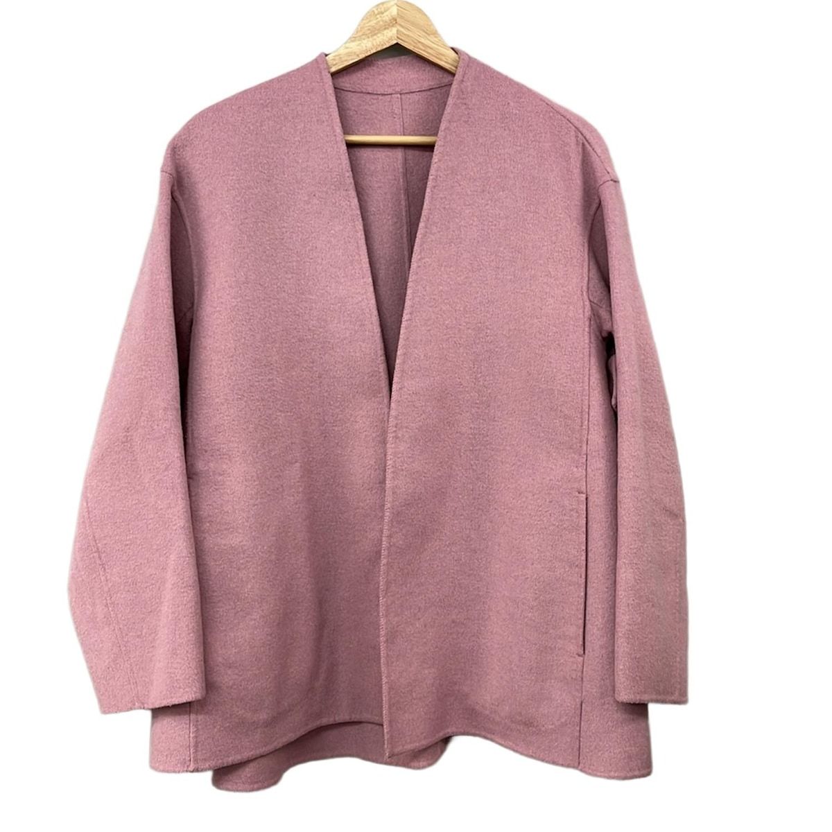 PLS T PLST プラステ コート サイズS レディース - ライトピンク 長袖 冬