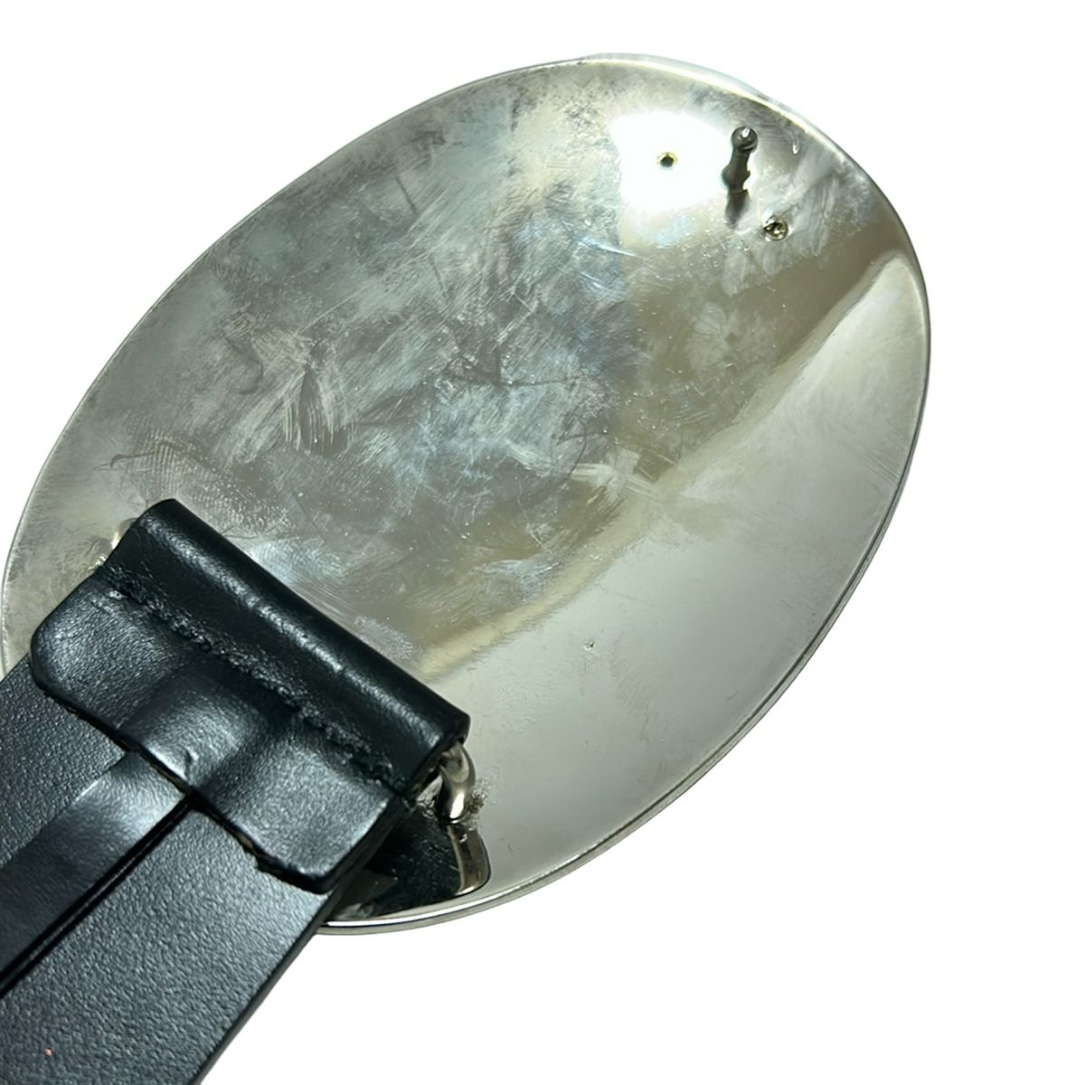 黒×シルバー×ゴールド レザー