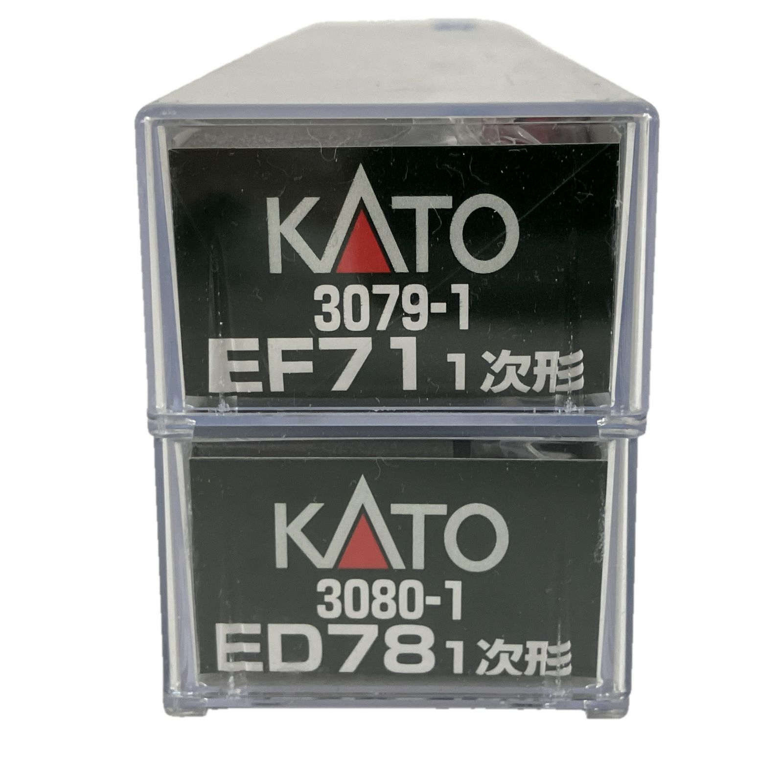 KATO 3079 1 3080 EF 71 1次形 ED 78 2両セット カトー 鉄道模型 Nゲージ 良好